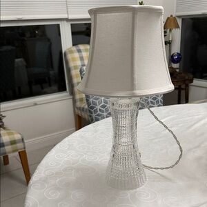 Waterford Lismore Diamond Cut Lamp